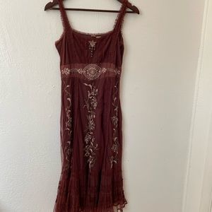Free people midi dress